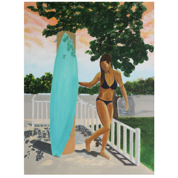 Surfer Girls - Acrylic